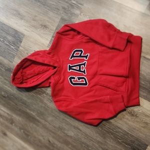 Gap red hoodie boys sz 6-7